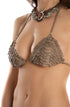 Triangel Bikini Pelle 3D Beige PIN-UP STARS